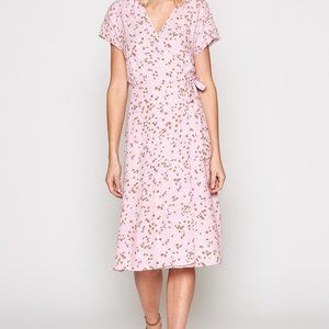 Joie Silk Floral Wrap Bethwyn Dress Size XS